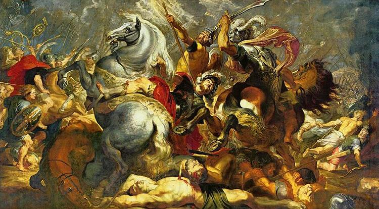 Peter Paul Rubens Sieg und Tod des Konsuls Decius Mus in der Schlacht Spain oil painting art